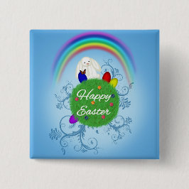 Happy Oaster Colorful Planet Button