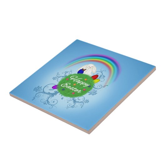 Happy Oaster Colorful Planet Fliese (Seite)