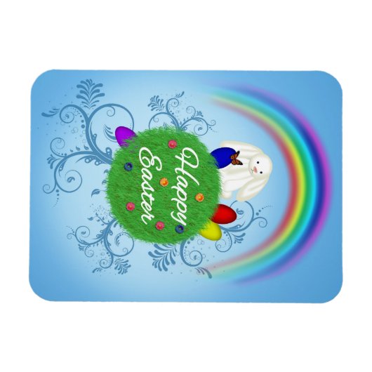 Happy Oaster Colorful Planet Magnet (Horizontal)