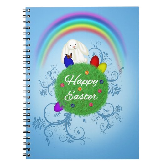 Happy Oaster Colorful Planet Notizblock (Vorderseite)