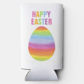 Happy Oaster Colorful Stripes Strippeneier Selters Dosenkühler (Rückseite)