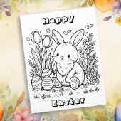 Happy Oaster Coloring Pages