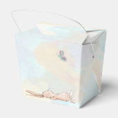 Happy Oaster Cool Bunny Rabbit Eggs Butterfly Geschenkschachtel (Rückseite)