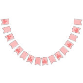 Happy Oaster - Coral Oaster Bunnies Wimpelkette (Alle)