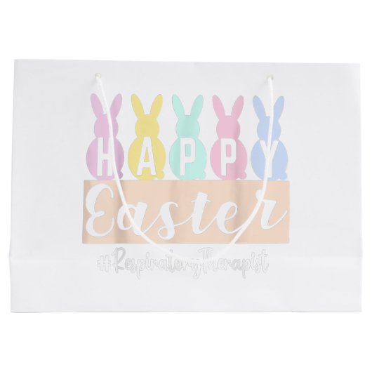 Happy Oaster Craft Tasche für Boutiquen Große Geschenktüte (Rückseite)