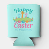 Happy Oaster Crosses Custom Religious Party Dosenkühler (Rückseite)