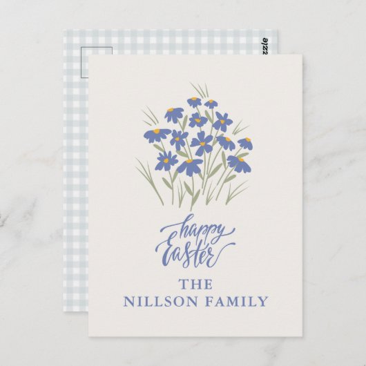 Happy Oaster Custom Postcard Postkarte (Vorne/Hinten)