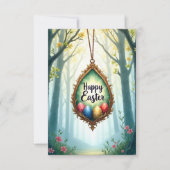 Happy Oaster Dankeskarte (Vorderseite)