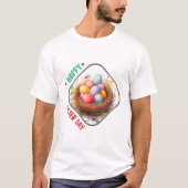 Happy Oaster Day - Bilder T-Shirt (Vorderseite)