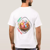 Happy Oaster Day - Bilder T-Shirt (Rückseite)