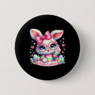 Happy Oaster Day Bunny Eggs Niedlich Happy Oaster Button