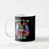 Happy Oaster Day Bunny Smoking Wewn Funny Kaffeetasse (Links)