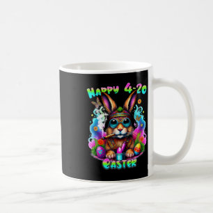 Happy Oaster Day Bunny Smoking Wewn Funny Kaffeetasse