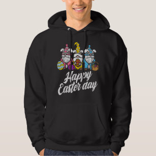 Happy Oaster Day Bunny Spring Gnomes Ostereier H Hoodie