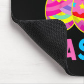 Happy Oaster Day Egg Jagen Osterfest Bunny Mousepad (Ecke)