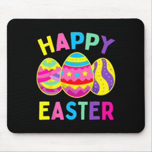 Happy Oaster Day Egg Jagen Osterfest Bunny Mousepad