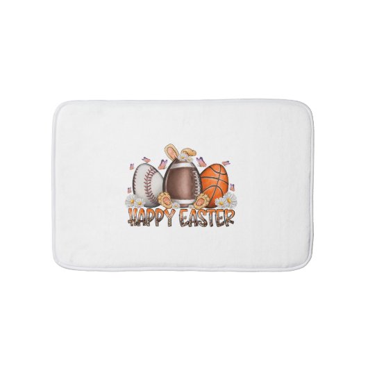 Happy Oaster DAy Eggs Badematte (Vorderseite)