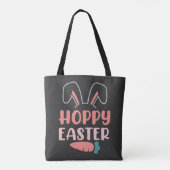 Happy Oaster Day - Funny Bunny Niedlich Tasche (Rückseite)