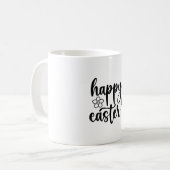 Happy Oaster Day Funny Eggs Rabbit Funny T - Shirt Kaffeetasse (Vorderseite Links)