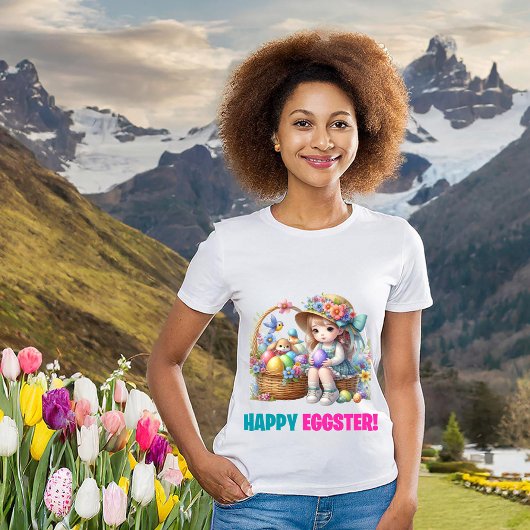 Happy Oaster Day - Hare T-Shirt