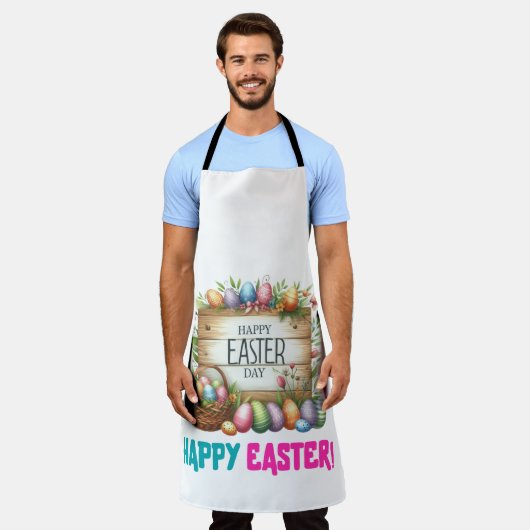 Happy Oaster Day - Mann Schürze (Getragen)