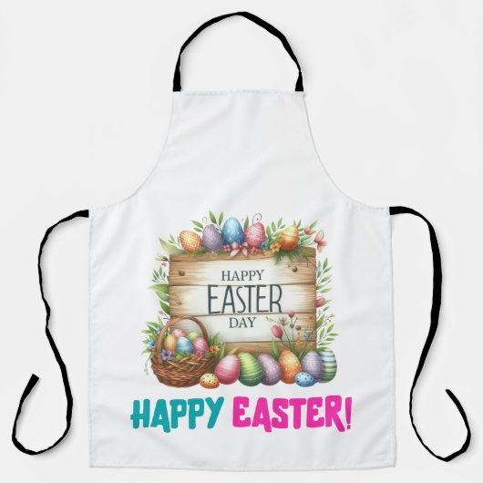Happy Oaster Day - Mann Schürze (Vorderseite)