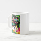 Happy Oaster Day Oma Kaffeetasse (Vorderseite Links)