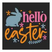 Happy Oaster Day - Ostereier Jäger Poster (Vorderseite)