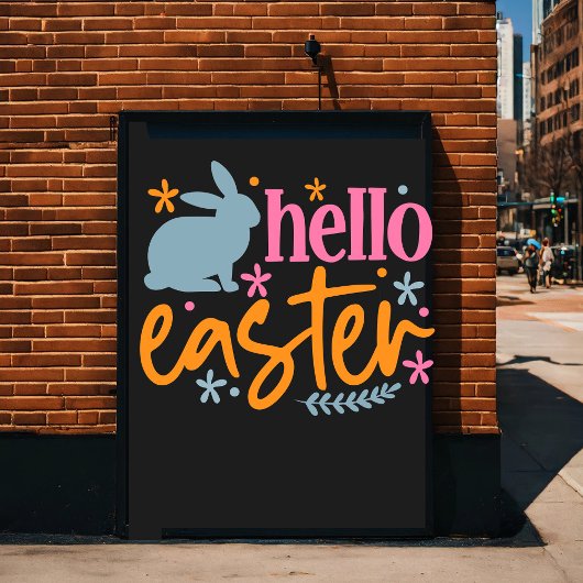 Happy Oaster Day - Ostereier Jäger Poster