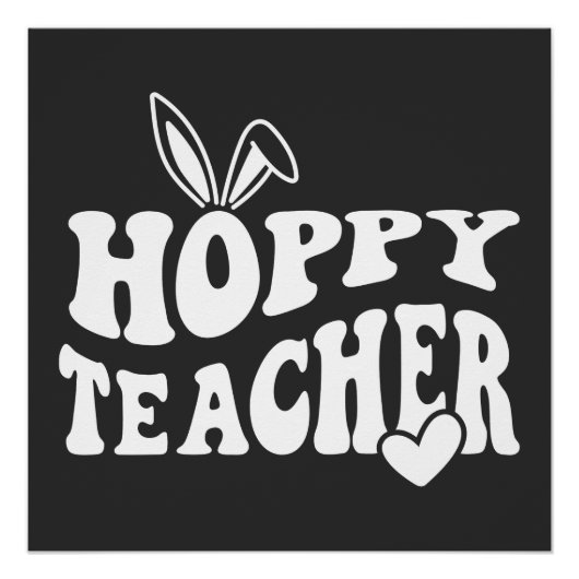 Happy Oaster Day - Ostereier Kawai Poster (Vorderseite)