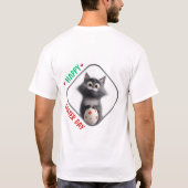 Happy Oaster Day - Tiere T-Shirt (Rückseite)