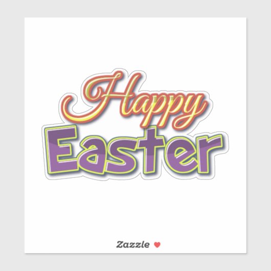 Happy Oaster decal Aufkleber (Blatt)