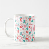 Happy Oaster Decorated Eggs Bunny Oars Kaffeetasse (Links)