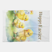 Happy Oaster Decorative Text Baby Chics Geschirrtuch (Horizontal)
