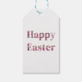 Happy Oaster Decorative Text Geschenkanhänger (Vorderseite)
