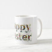 Happy Oaster Decorative Wildblume Kaffeetasse (VorderseiteRechts)