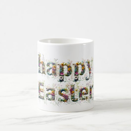 Happy Oaster Decorative Wildblume Kaffeetasse (Mittel)