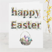 Happy Oaster Decorative Wildblume Karte (Gelbe Blume)