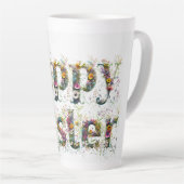 Happy Oaster Decorative Wildblume Milchtasse (Rechte Ecke)