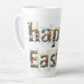 Happy Oaster Decorative Wildblume Milchtasse (Linke Ecke)