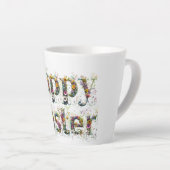 Happy Oaster Decorative Wildblume Milchtasse (Rechte Ecke)
