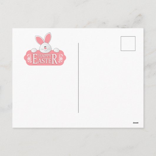 Happy Oaster Dog Feiertagspostkarte (Rückseite)