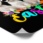 Happy Oaster Drei maltesische sonnige Ohren Poster (Ecke)