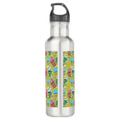 Happy Oaster Edelstahlflasche (Rückseite)