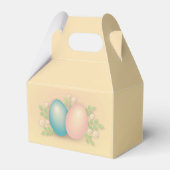 Happy Oaster Egg & Blume Geschenkschachtel (Rückseite)