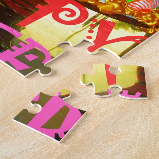 Happy Oaster Egg Center für Frühjahr Puzzle (Seite)