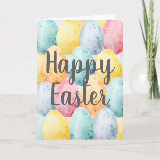 Happy Oaster Egg Feiertagskarte (Vorderseite)