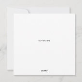 Happy Oaster Egg Hunt Feiertagskarte (Rückseite)