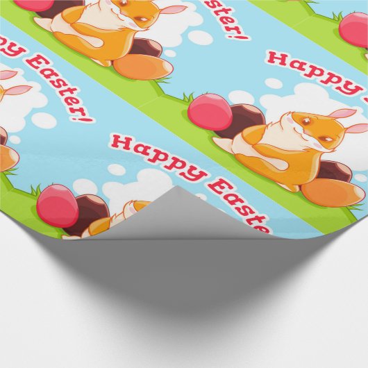 Happy Oaster Egg Hunt Geschenkpapier (Ecke)
