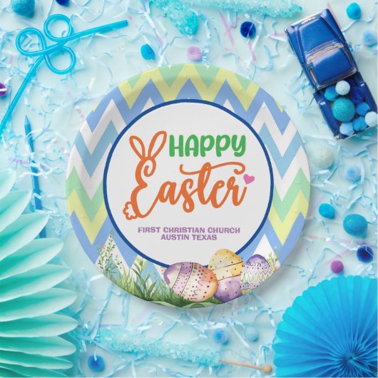 Happy Oaster, Egg Hunt und Pot Luck Pappteller (Party)